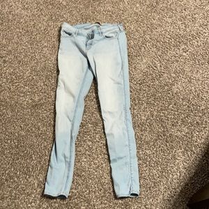 Light Blue Skinny Jeans from Hollister.